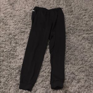 men’s black lululemon joggers